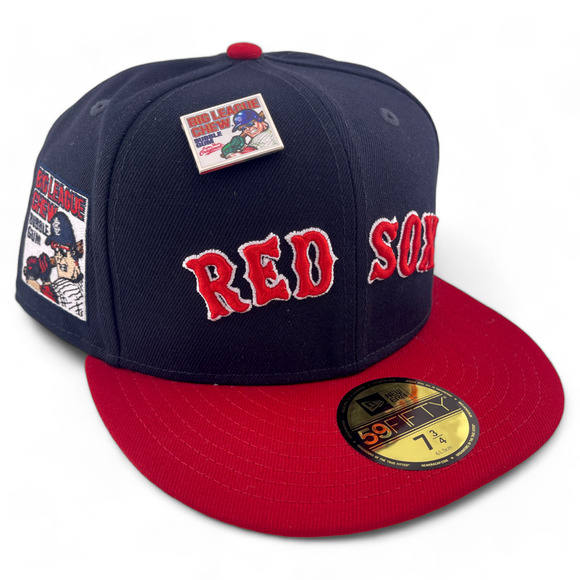 Boston Red Sox MLB x Big League Chew Fitted Hat New Era 59FIFTY Sz. 7 3/4